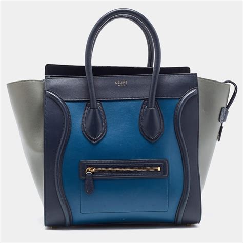 celine multicolor flannel|Celine mini luggage.